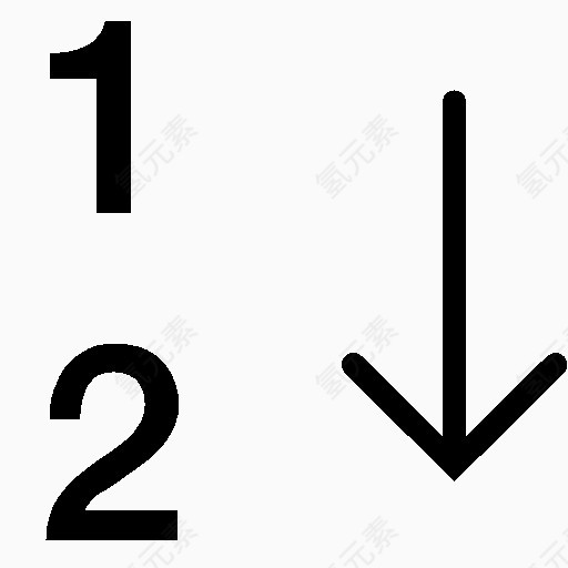 Data Numerical Sorting 12 Icon