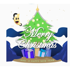 圣诞节背景素材矢量图