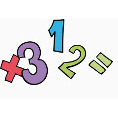 卡通数字数学