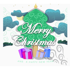 圣诞节背景矢量图