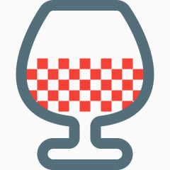 酒饮料喝玻璃酒bitsies！