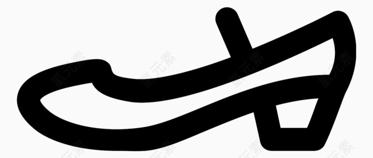 女鞋图标