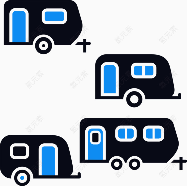 牵引挂斗车