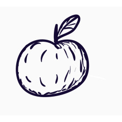 高清卡通手绘水果