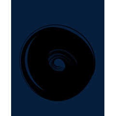 水墨花纹笔触素材