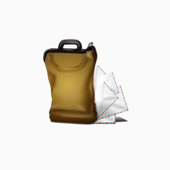 办公用品高清公文包图标