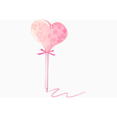 矢量粉色系卡通