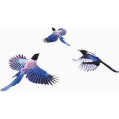 情定七夕钟爱一生海报-鸟装饰