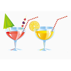 卡通高清免抠酒水素材