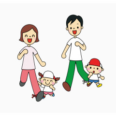 两人三角亲子活动