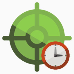 目的时钟flat-icons