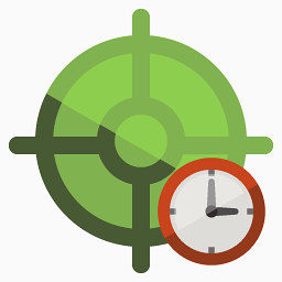 目的时钟flat-icons