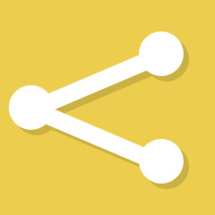 分享可爱的平板社交媒体图标