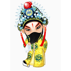 卡通Q版京剧人物