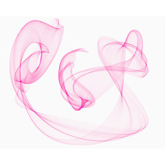 粉色同名光线透明