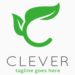 绿色环保logo矢量素材