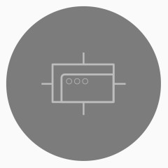 公用事业公司抓住图标