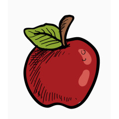 卡通苹果