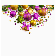 圣诞彩球装饰