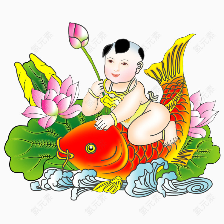 中国风福娃