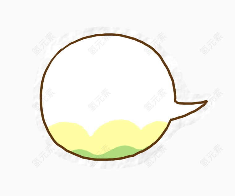 卡通风格彩绘边框