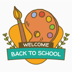 绘画工具手绘素材