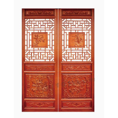 古典门窗边框纹理