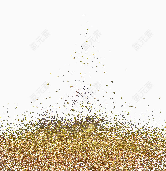 金色粉末
