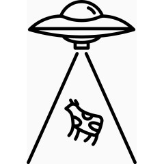 不明飞行物和牛Space-icons