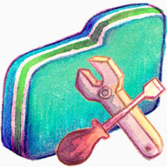 定制绿色文件夹summer-love-icons