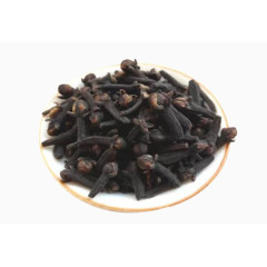 白色小碟子上的丁香