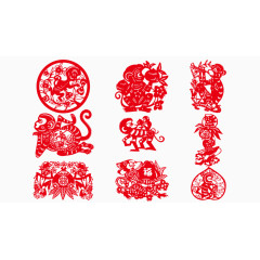剪纸  窗花  新年  新春