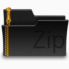 文件夹邮政编码black-folder-leather-icons