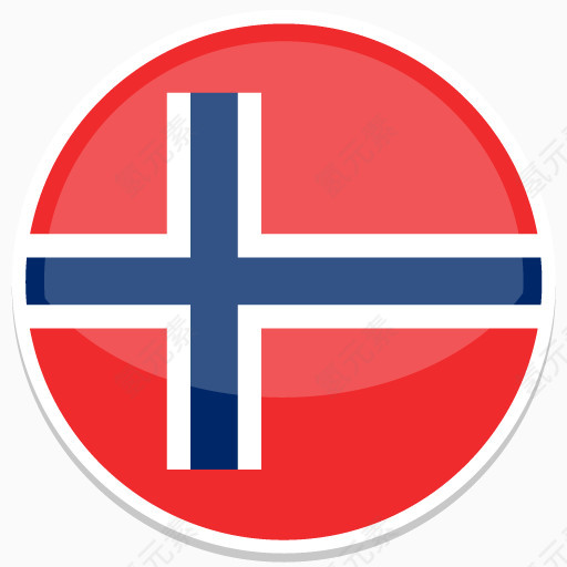 斯瓦尔巴特群岛Flat-Round-World-Flag-icons