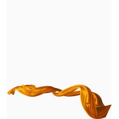 金色飘带新年年会素材