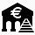 银行欧元金字塔Simple-Black-iPhoneMini-icons