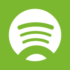 Spotify简单的社会媒体图标