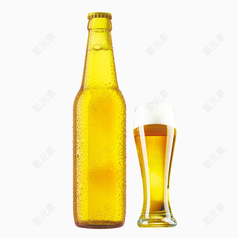 手绘啤酒