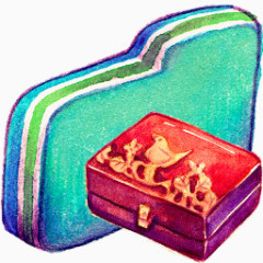 个人存储绿色文件夹summer-love-icons