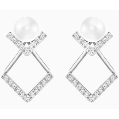 施华洛世奇首饰菱形耳环