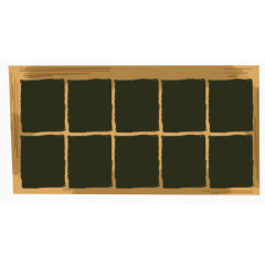 手绘产品分类展示台