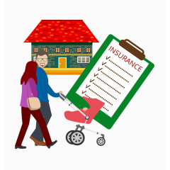 卡通购物生活矢量