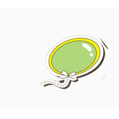 漫画风格对话框