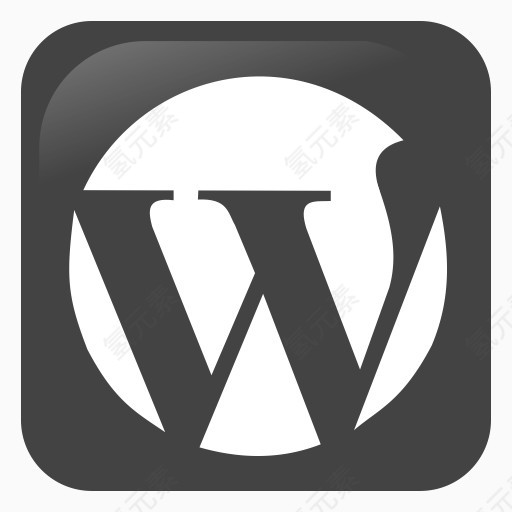 博客标志社会广场WordPress社会图标列表1