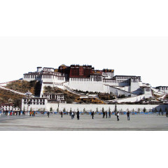 拉萨景区布达拉宫