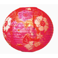 手绘古典古典剪影 纸灯笼