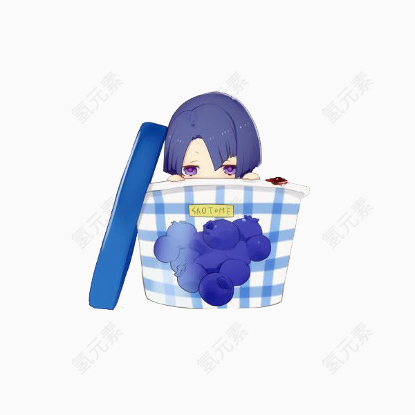 礼物盒里的小人