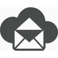 云云计算通信信封信邮件打开云计算