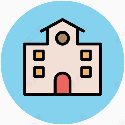 建筑素描建筑素材