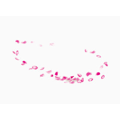 粉色花瓣